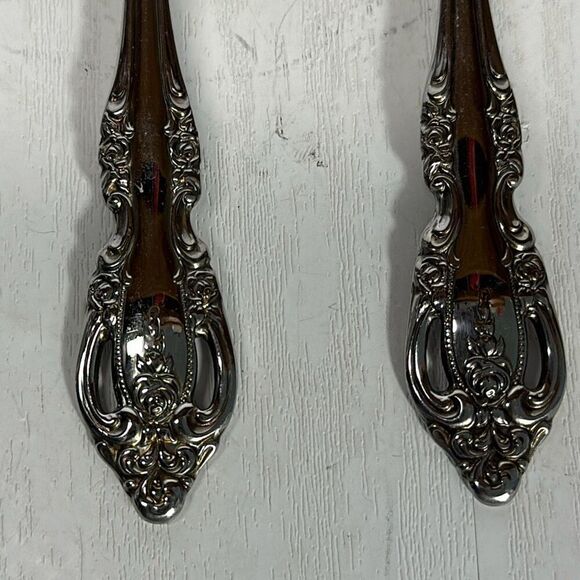 Oneida Brahms Community 7” Teaspoon Stainless Steel Flatware set of 4 - Picture 4 of 8